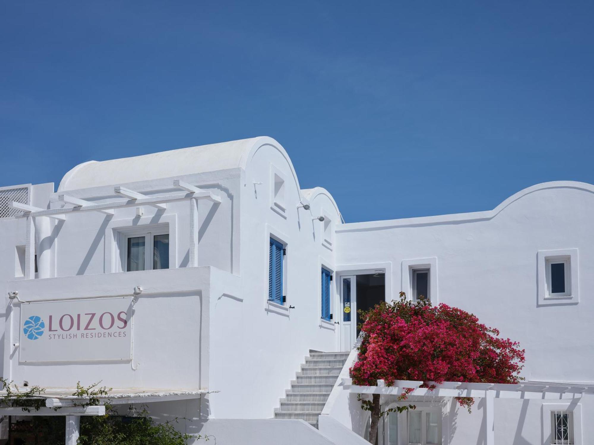 Loizos Stylish Residences Fira  Ngoại thất bức ảnh